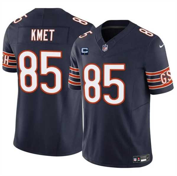 Men & Women & Youth Chicago Bears #85 Cole Kmet Navy 2024 F.U.S.E. With 1-star C Patch Vapor Untouchable Limited Stitched Jersey,We sell and wholesale Men & Women & Youth Chicago Bears #85 Cole Kmet Navy 2024 F.U.S.E. With 1-star C Patch Vapor Untouchable Limited Stitched Jersey on line form chian!